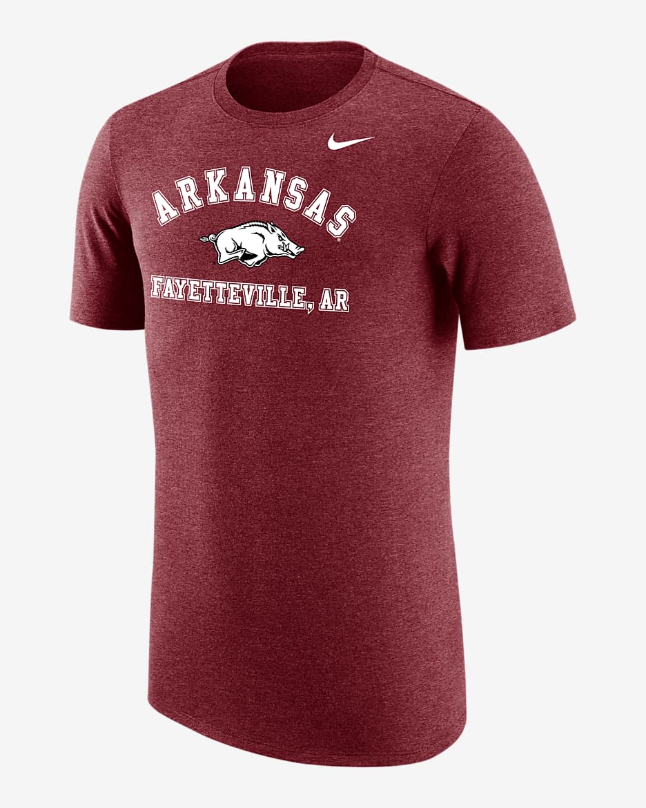 Arkansas Men s Nike College T Shirt. Nike